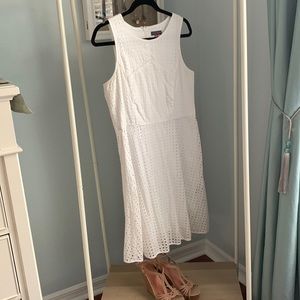 Vince Camuto size 12 white dress